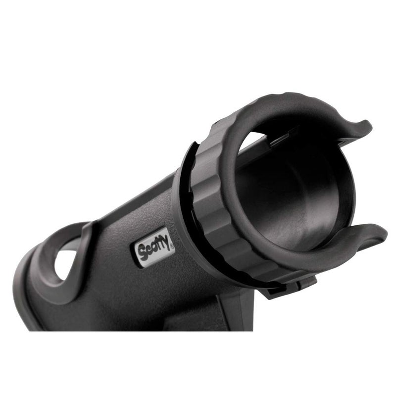 Scotty #230-BK Powerlock Black Rod Holder with #241 Side Deck Mount - Image 4